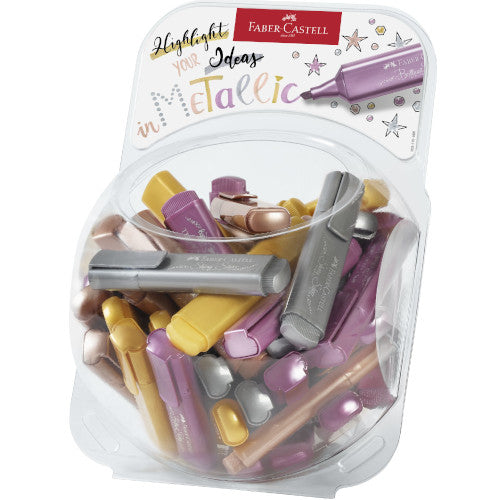 TEXTMARKER (EVIDENTIATOR) FABER-CASTELL 1546 METALIZAT, PROMO BackToSchool*