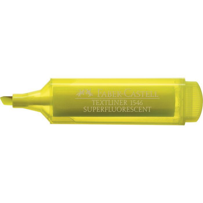 TEXTMARKER (EVIDENTIATOR) FABER-CASTELL 1546 SUPERFLUORESCENT, PROMO BackToSchool*