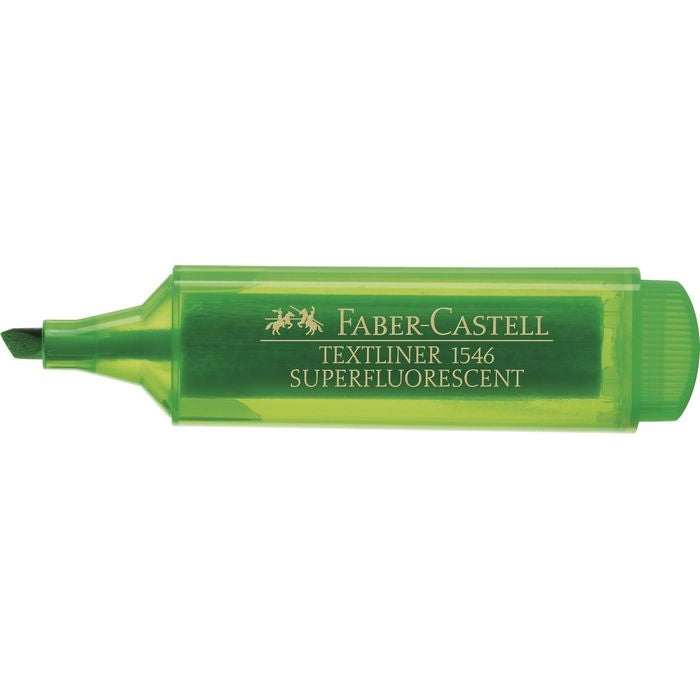TEXTMARKER (EVIDENTIATOR) FABER-CASTELL 1546 SUPERFLUORESCENT, PROMO BackToSchool*
