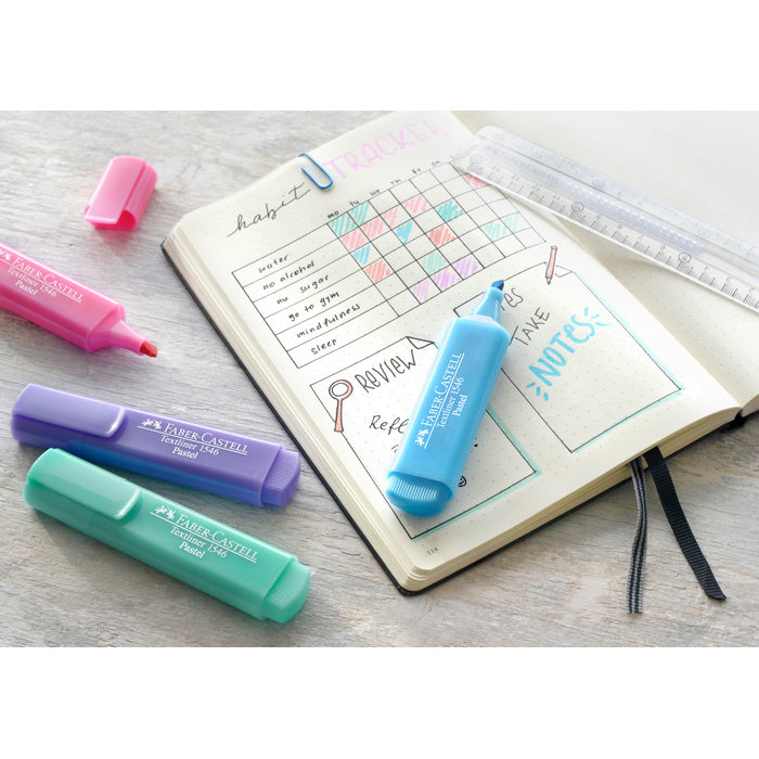 TEXTMARKER (EVIDENTIATOR) FABER-CASTELL 1546 PASTEL, PROMO BackToSchool*