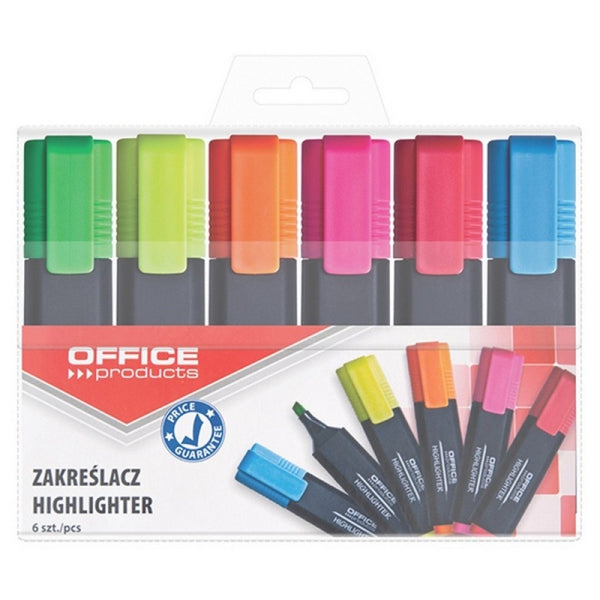 TEXTMARKER (EVIDENTIATOR) Office Products, set 6 buc, PROMO BackToSchool*
