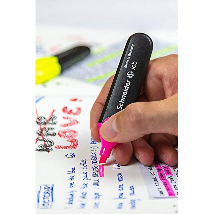 TEXTMARKER (EVIDENTIATOR) SCHNEIDER Job 150, set 4 buc, PROMO BackToSchool*