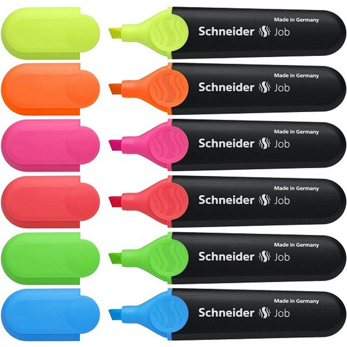 TEXTMARKER (EVIDENTIATOR) SCHNEIDER Job 150, set 6 buc, PROMO BackToSchool*
