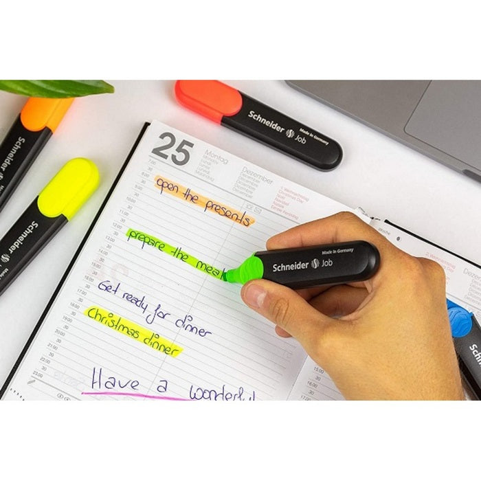 TEXTMARKER (EVIDENTIATOR) SCHNEIDER Job 150, set 6 buc, PROMO BackToSchool*