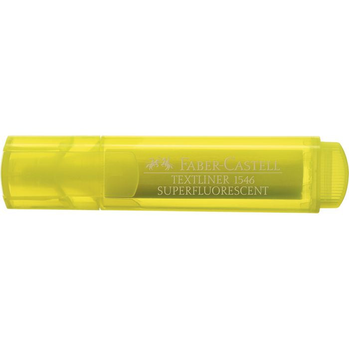 TEXTMARKER (EVIDENTIATOR) FABER-CASTELL 1546 SUPERFLUORESCENT, PROMO BackToSchool*