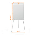 FLIPCHART MAGNETIC NOBO NANO CLEAN CLASSIC, CU TREPIED, 68 x 100 cm*