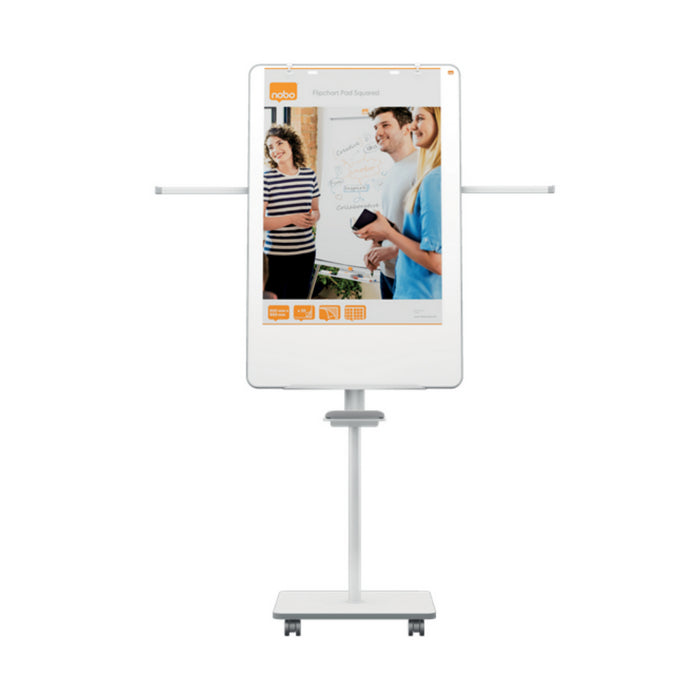 FLIPCHART MAGNETIC NOBO Move&Meet, 68 x 104 cm, doua fete magnetice, include marker*