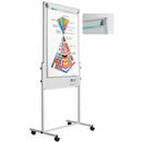 FLIPCHART MAGNETIC SMIT Combi, 75 x 120 cm, cu rotile*