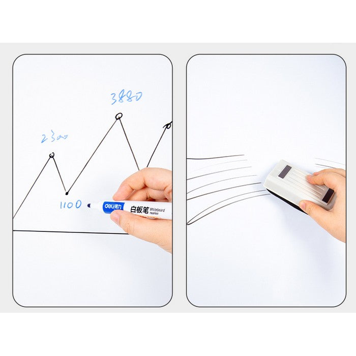 FLIPCHART MAGNETIC MOBIL DELI, 75 x 107 cm*