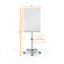 FLIPCHART MAGNETIC MOBIL NOBO PRESTIGE, din STICLA CU ROTI, 70 x 100 cm*