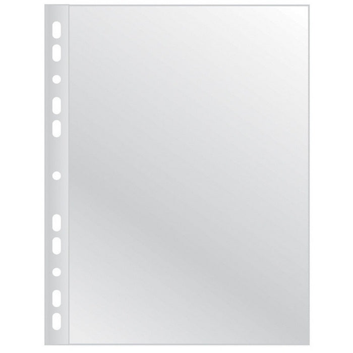 FOLIE DOCUMENTE A4 Q-Connect Extra Wide A4, 75 microni, set 50 buc