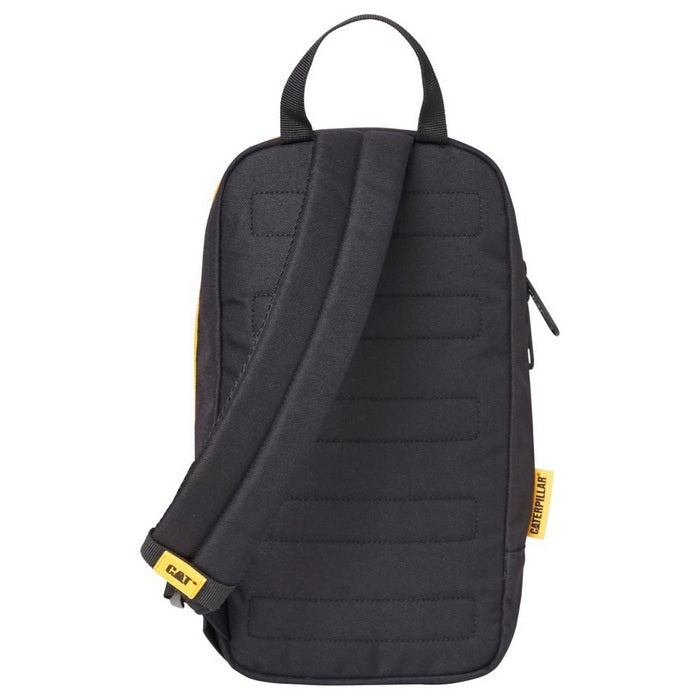 GEANTA de umar CATERPILLAR Mochilas Rpet Peoria, negru/galben*