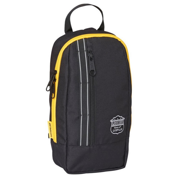 GEANTA de umar CATERPILLAR Mochilas Rpet Peoria, negru/galben*