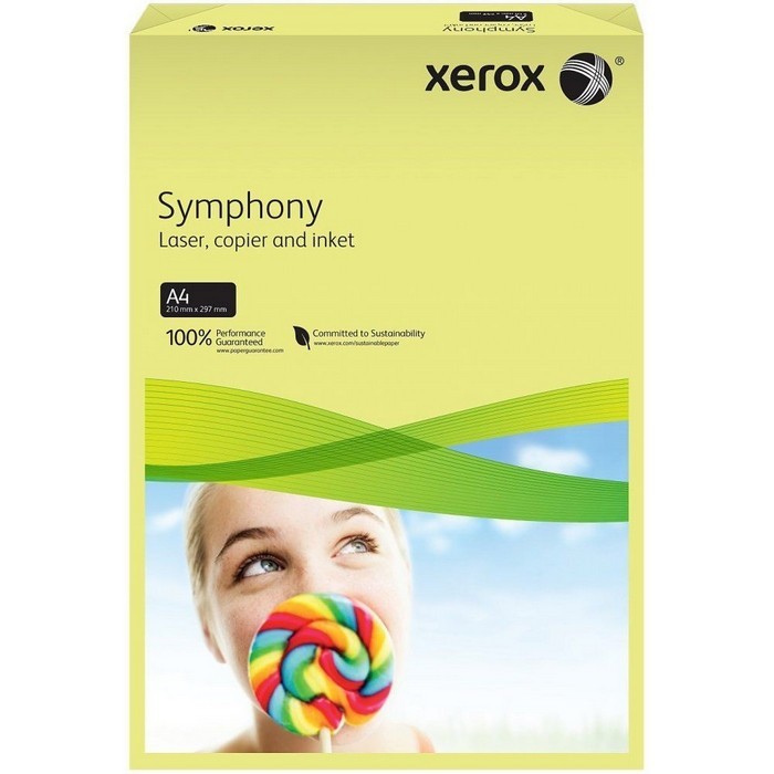 HARTIE COLOR A4 80gr, XEROX, culori PASTEL, 500 coli/top