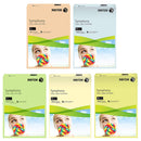 HARTIE COLOR A4 80gr, XEROX, culori PASTEL, 500 coli/top