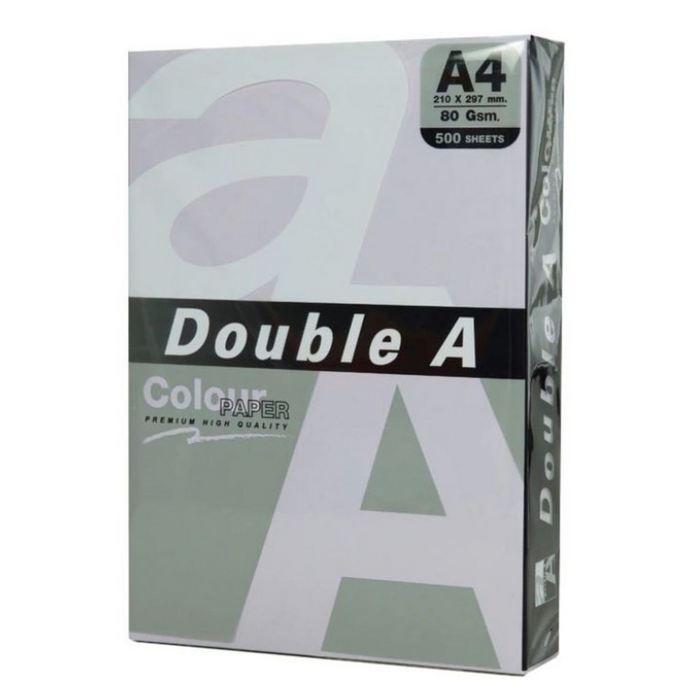 HARTIE COLOR A4 Double A, 80gr/mp, culori PASTEL, 100 coli/top