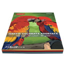 HARTIE COLOR A4 80gr, DACO HR800, MIX 5 culori INTENSE, 500 coli/top