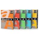 HARTIE COLOR A4 Double A, 75gr/mp, culori NEON, 100 coli/top