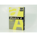 HARTIE COLOR A4 Double A, 75gr/mp, culori NEON, 500 coli/top