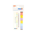 INDEX ADEZIV 15 x 45mm, HARTIE, 6 x 30 file/set