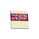*NOTES ADEZIV 76 X 76mm, HO-21660, PASTEL, extra-sticky, 90 file, GALBEN, lichidare de stoc