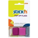 INDEX ADEZIV 25 x 45mm, Pop-up, cu dispenser, 50 file/set
