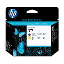 HP PRINTHEAD C9384A No. 72 MATTE BLACK & YELLOW*