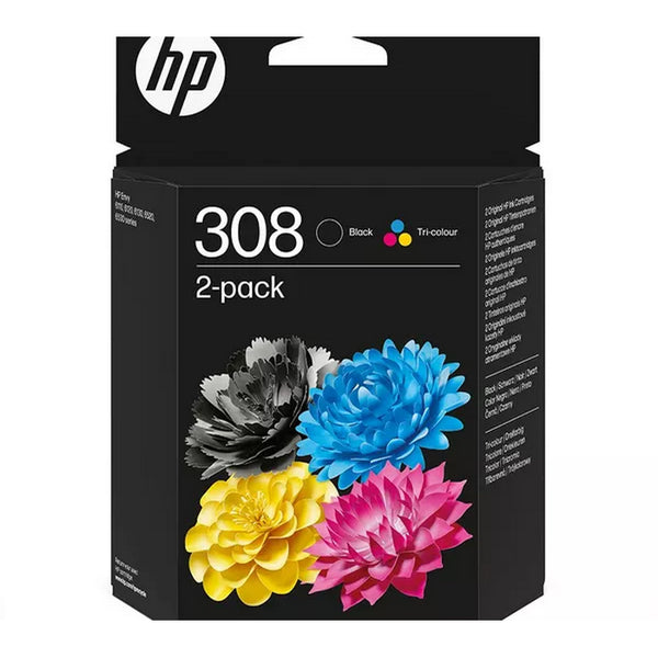 HP INK 6L6S6UE SET 2 CARTUSE BLACK - 160pagini, TRICOLOUR CMY - 120pagini*