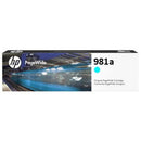 HP INK J3M68A No. 981A CYAN - 6000pagini*