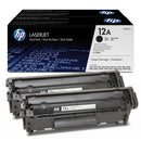 HP TONER Q2612AD No. 12A BLACK Twin - 2*2000pagini*