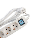 PRELUNGITOR SPACER, 3 PRIZE + 1 x Type-C, 1 x USB 4,5m, cu INTRERUPATOR si PROTECTIE SOC CURENT*