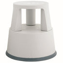 TABURET PLASTIC Q-Connect cu rotile, pentru rafturi inalte*