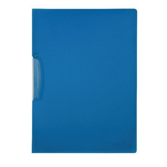 DOSAR CU CLEMA PIVOTANTA Q-Connect, CULORI TRANSPARENTE