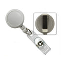 DISPOZITIV cu SNUR, RETRACTABIL, ptr LEGITIMATII si CARDURI, rotund, D20mm, culori asortate