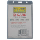 *PORTCARD VERTICAL KEJEA KJ-768, 91 x 128 mm, water proof, transparent, set 5 buc, lichidare de stoc
