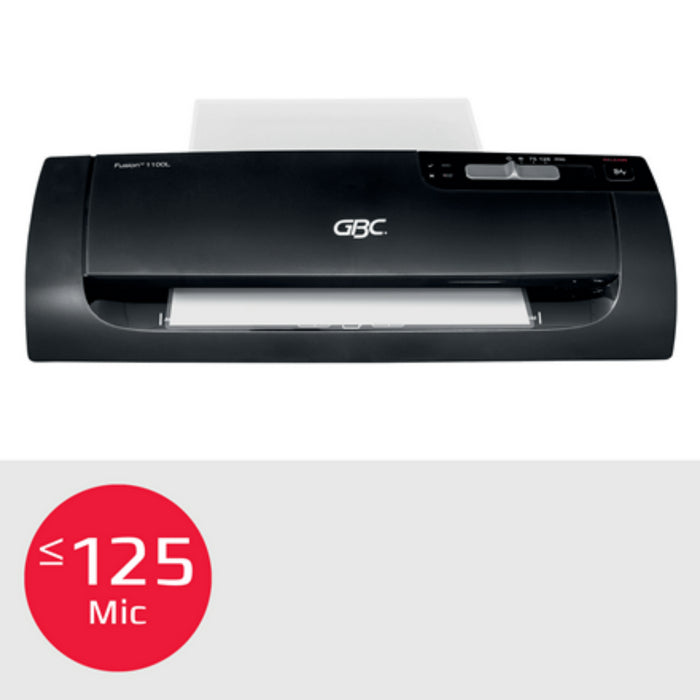 LAMINATOR GBC 1100L, A4, folie max 75 microni, negru*