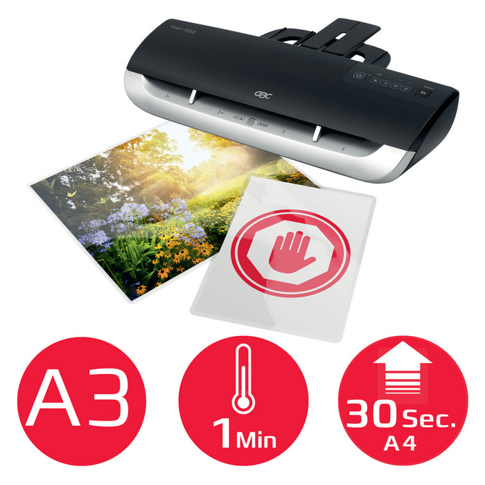LAMINATOR GBC FUSION 3000L A3, folie max 125 microni*