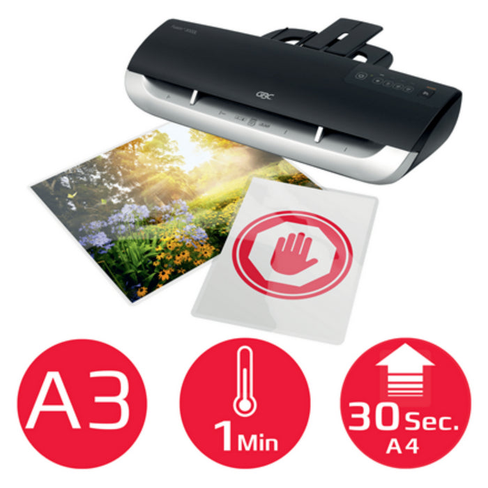 LAMINATOR GBC FUSION 3000L A3, folie max 125 microni*