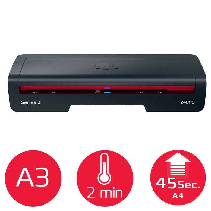 LAMINATOR HOME OFFICE GBC 240HS A3*