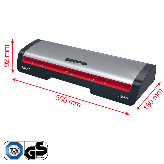 LAMINATOR HOME OFFICE GBC 250HS A3*