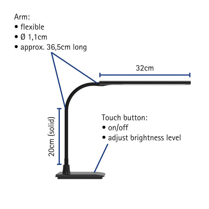LAMPA DE BIROU MAUL Pirro, cu LED