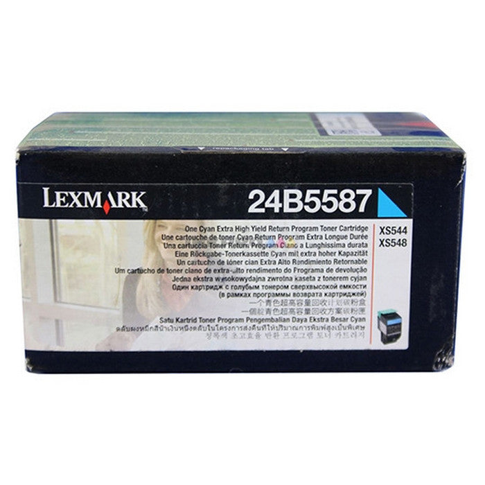 LEXMARK TONER 24B5587 CYAN - 3000pagini*