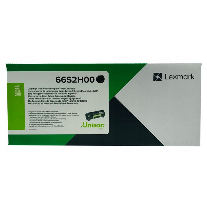 LEXMARK TONER 66S2H00 BLACK - 28400pagini*