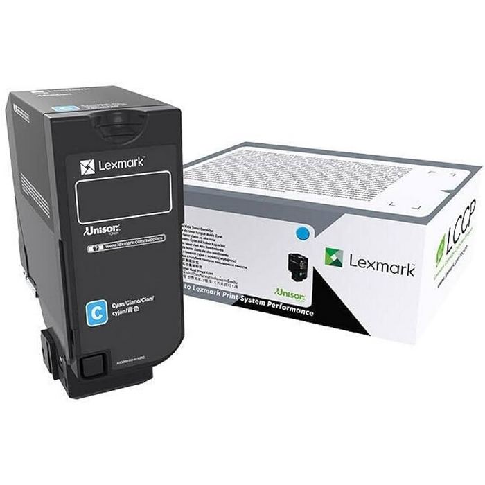 LEXMARK TONER 71C0X20 CYAN - 12500pagini*