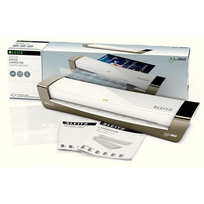 LAMINATOR LEITZ iLAM Office A3, folie max 125 microni*