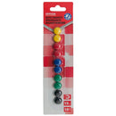 MAGNETI Office Products 15mm, culori asortate, set 10 bucati