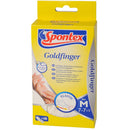 MANUSI LATEX PUDRATE SPONTEX Goldfinger, set 12 buc