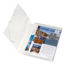 MAPA PLASTIC A4 HERLITZ, cotor 40mm si elastic, CULORI TRANSLUCENTE