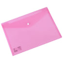 MAPA PLASTIC A4 DELI, cu capsa, CULORI TRANSLUCIDE