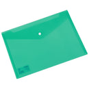 MAPA PLASTIC A4 DELI, cu capsa, CULORI TRANSLUCIDE